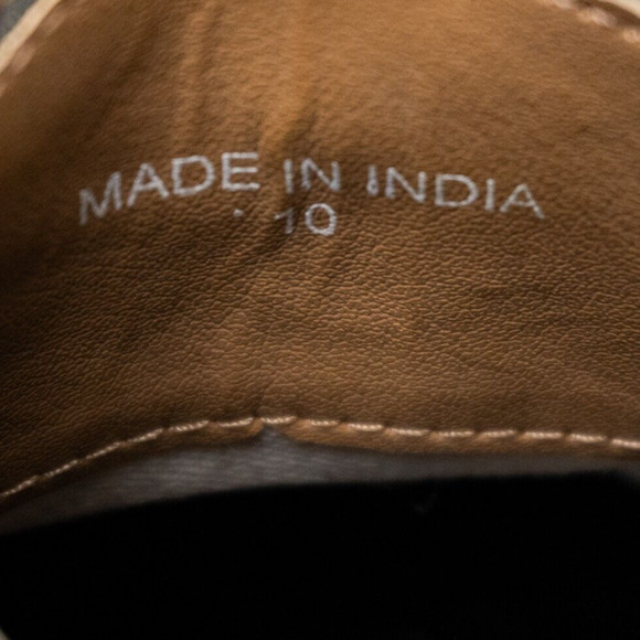 Walk London James Chunky Brogue Lace-Up Derby in Black Pebble Leather Men's 10 - Picture 7 of 8